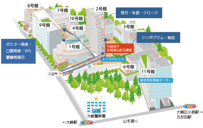 会場案内図